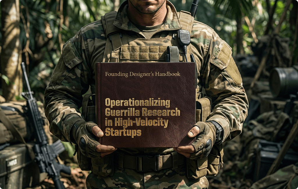 Thumbnail of Founding Designer’s Handbook: Operationalizing Guerrilla Research in High-Velocity Startups